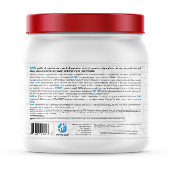 Metabolic Nutrition Tri-Pep - SuppPrep
