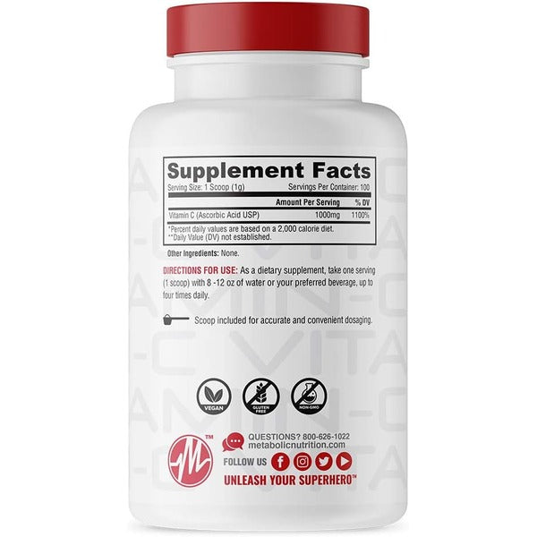 Metabolic Nutrition Vitamin C - SuppPrep