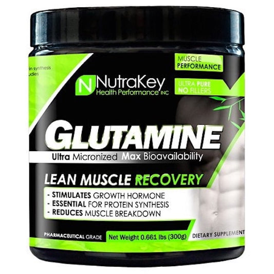 NutraKey Glutamine Powder - SuppPrep