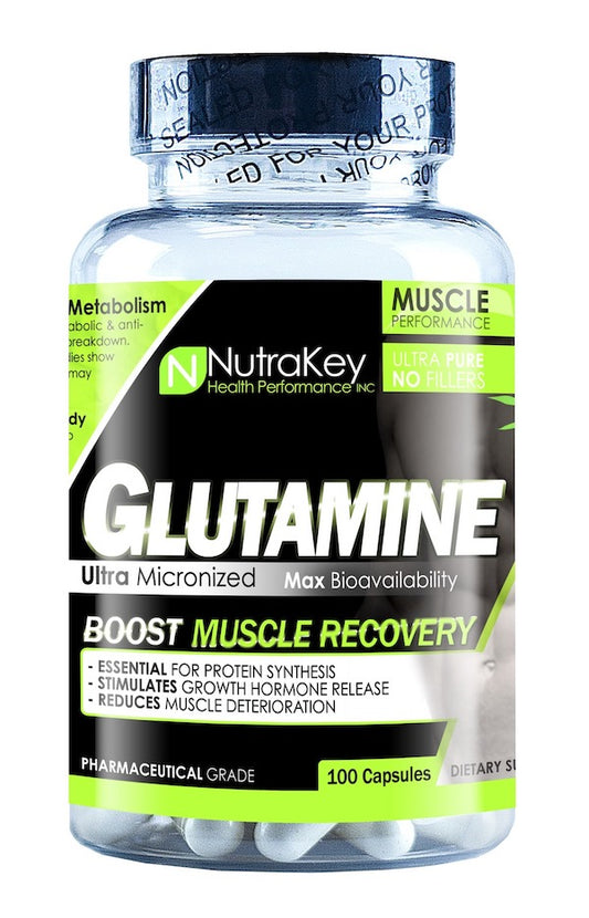 NutraKey Glutamine Capsules - SuppPrep