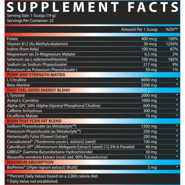 Nutrex Outlift Burn - SuppPrep