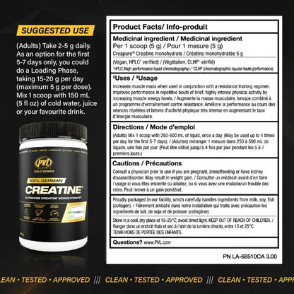 Pure Vita Labs Creapure 100% German Creatine - SuppPrep