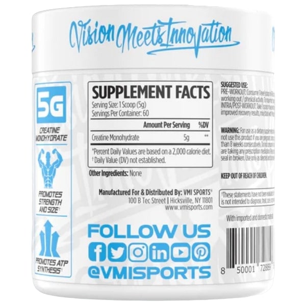 VMI Sports Creatine Monohydrate - SuppPrep