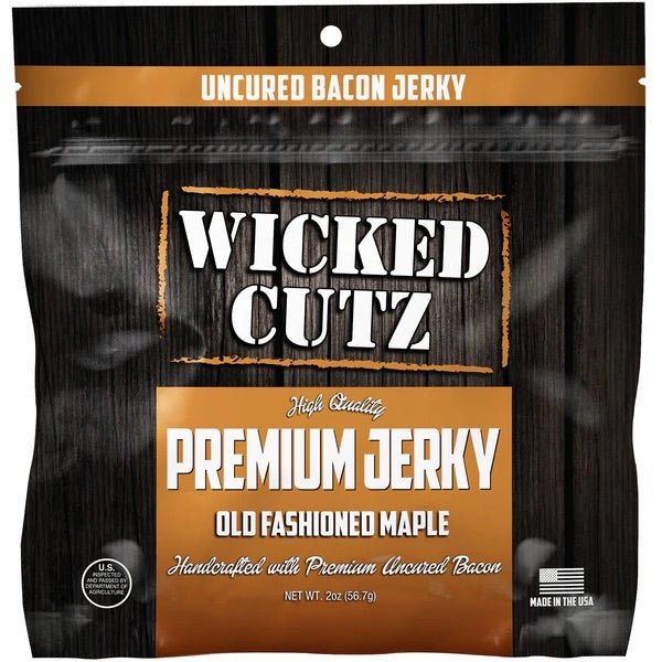 Wicked Cutz Bacon Jerky